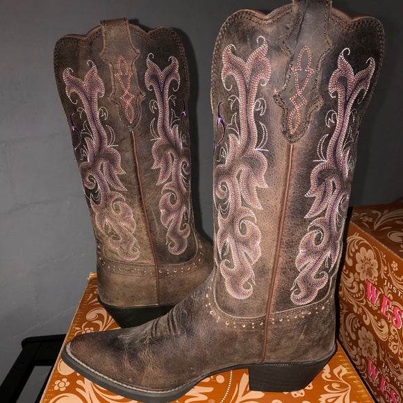 justin womens cowboy boots